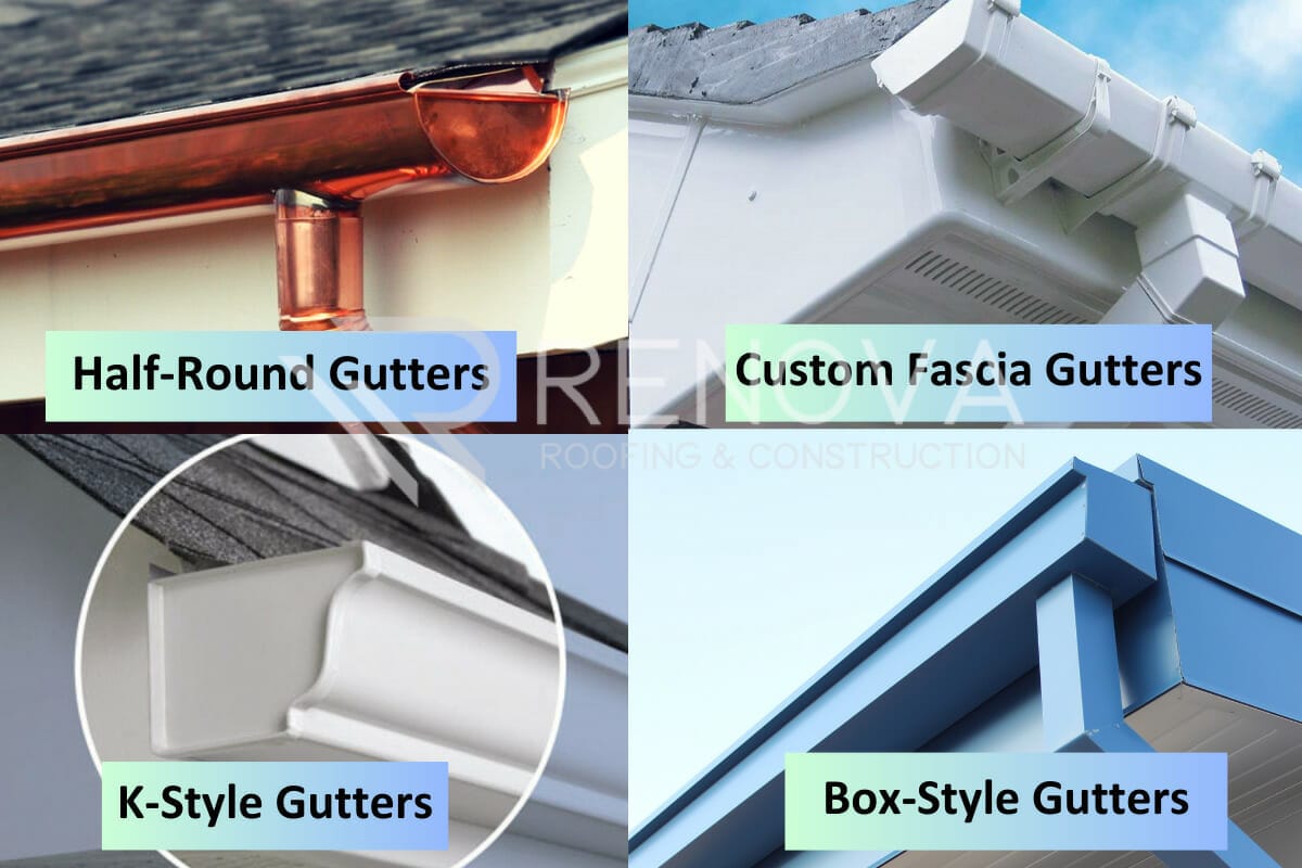 Exploring Different Types Of Rain Gutters & Styles