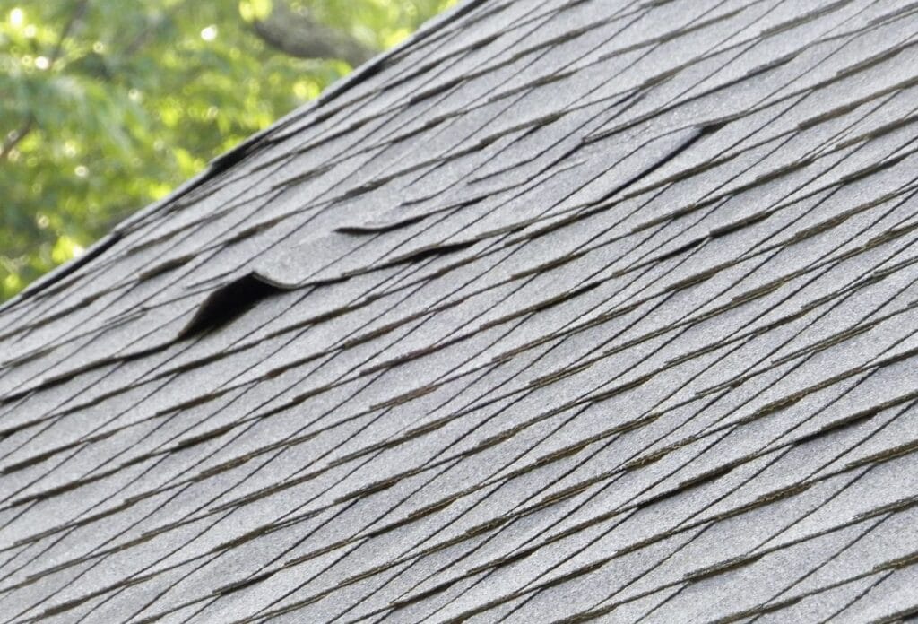 Curling Shingles